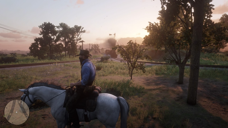 Illustration for article titled My Nice Guy Approach To A Red Dead Redemption 2 Train Robbery Went Very Wrong